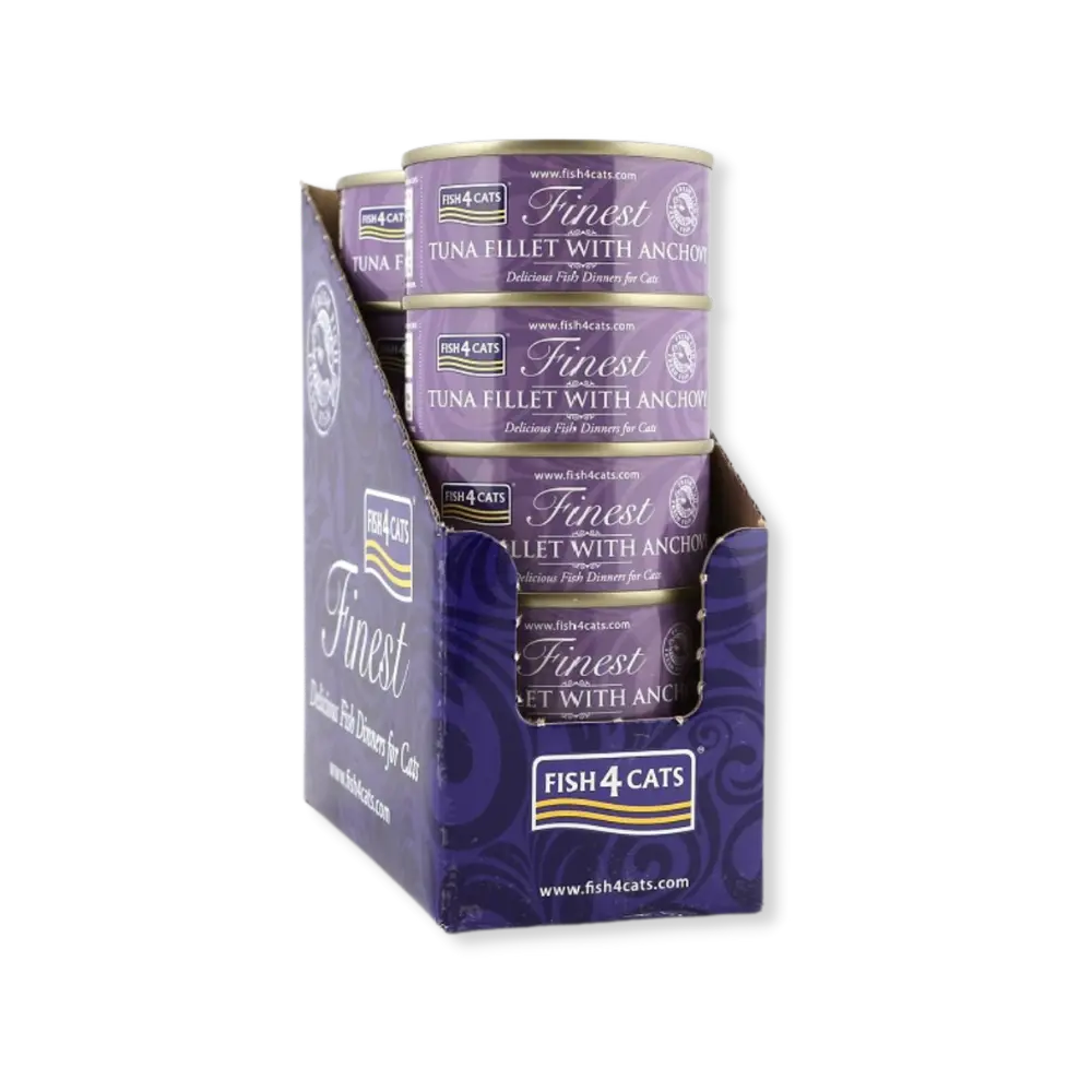 10 x 70g Dosen Fish4Cats Finest Katzenfutter - Geschmacksauswahl Lucky-Pet