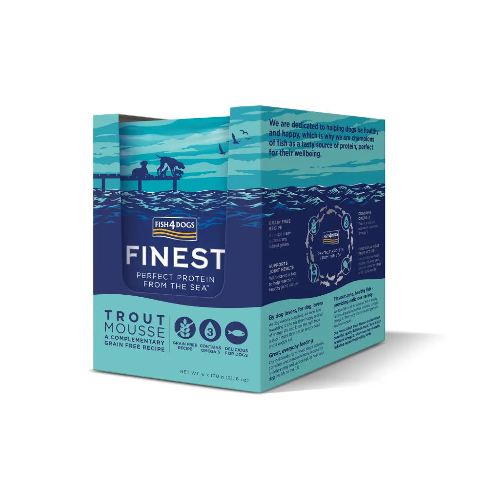 Fish4Dogs ® Finest Forelle Mousse 100 g Lucky-Pet
