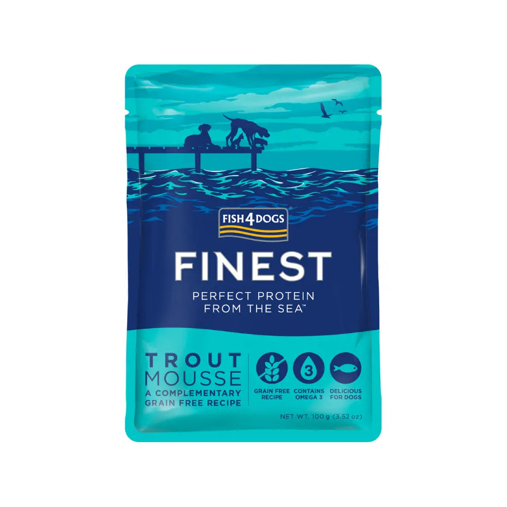 Fish4Dogs ® Finest Forelle Mousse 100 g Lucky-Pet