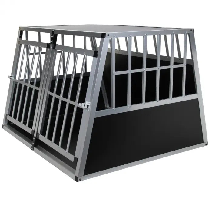 Hundebox Auto | Transportbox Doppeltür 89x69x50cm Topmast
