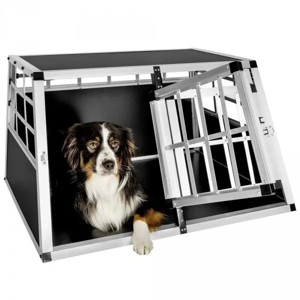 Hundebox Auto | Transportbox Doppeltür 89x69x50cm Topmast