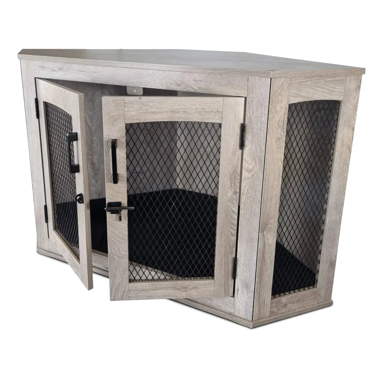 Hundebox Mira Eckmodell | 109 x 60 x 67 cm Topmast
