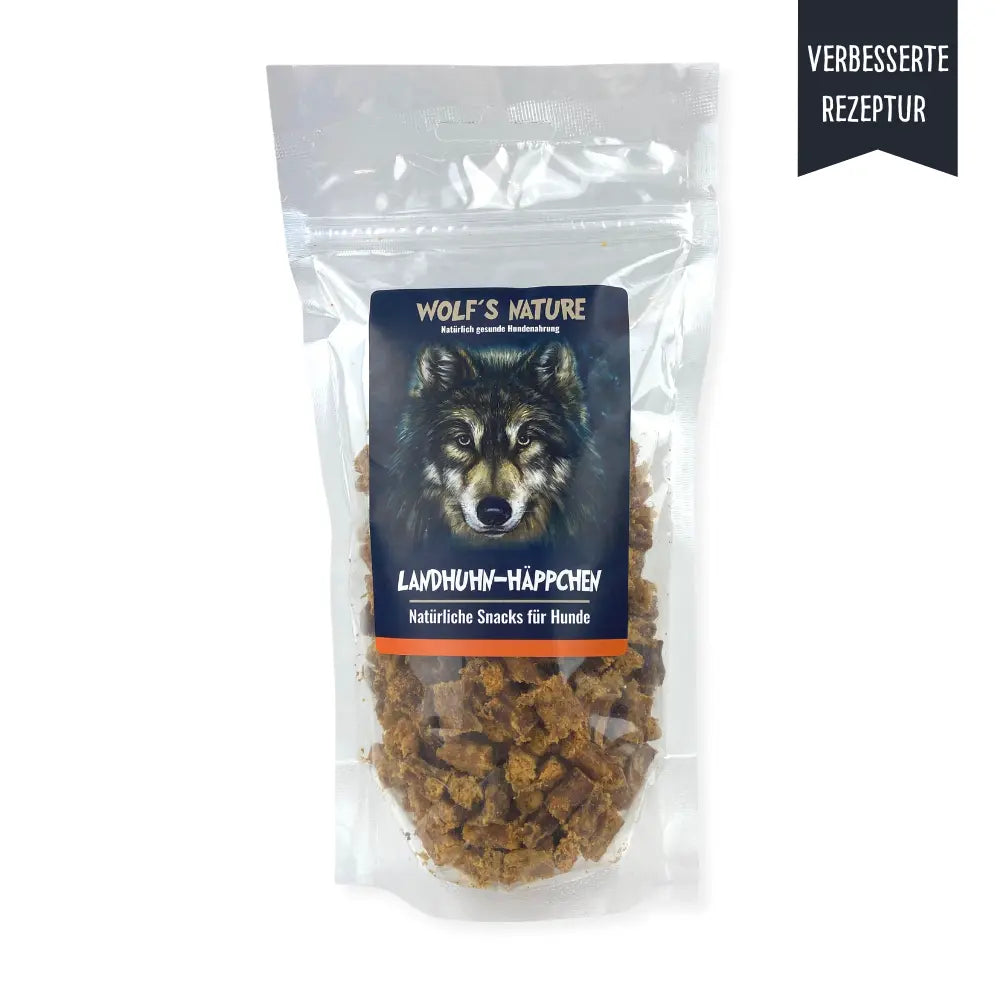 Wolf´s Nature ® Landhuhn-Häppchen 150 g Lucky-Pet