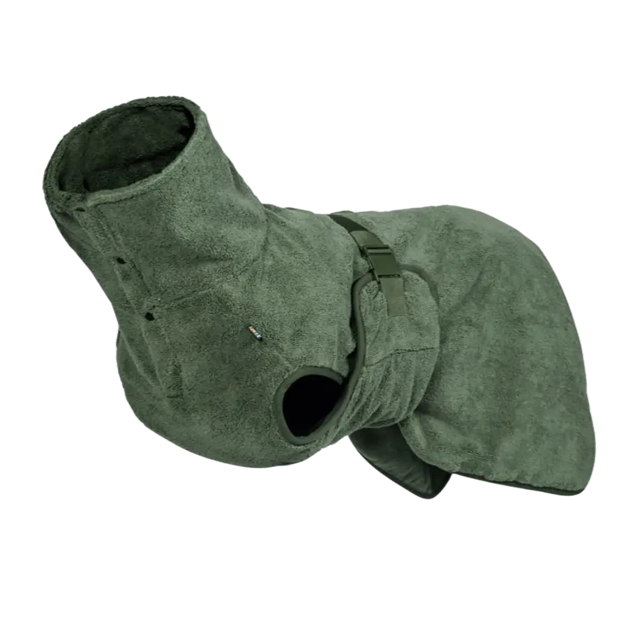 Hunde Bademantel Medea X - olive Wolters