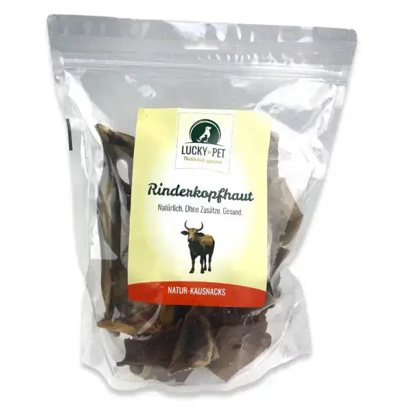 Lucky-Pet Rinderkopfhaut 500 g Lucky-Pet