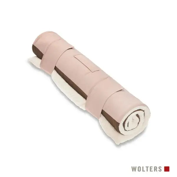 Reisedecke für Hunde 100x70 cm Champagner/Trüffel | Wurfkiste24