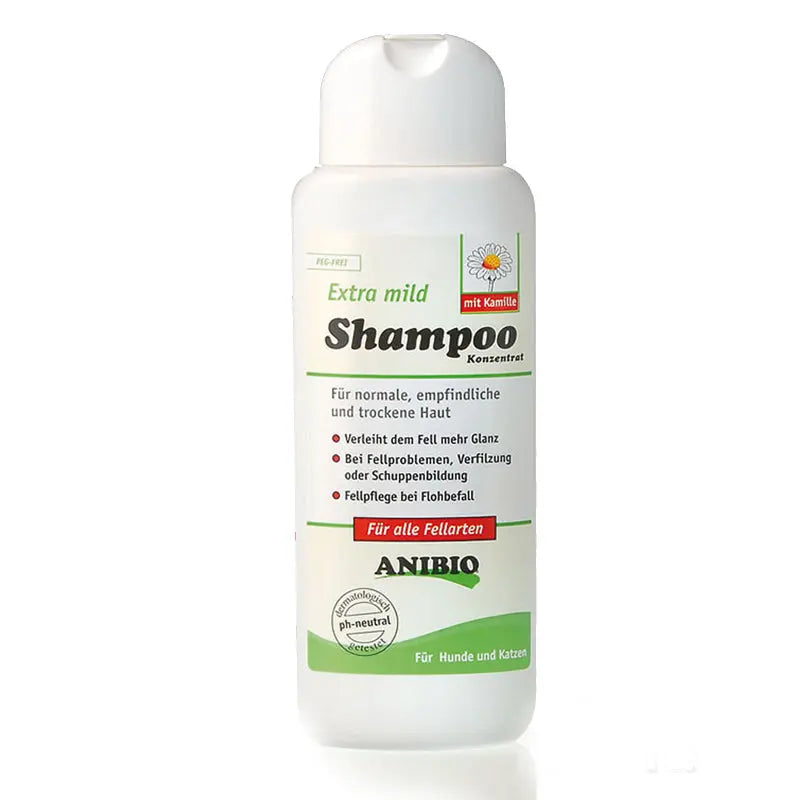 ANIBIO Shampoo Sensitive 250ml Hundeshop-Wurfkiste24 ➤ Wurfkisten für Hunde