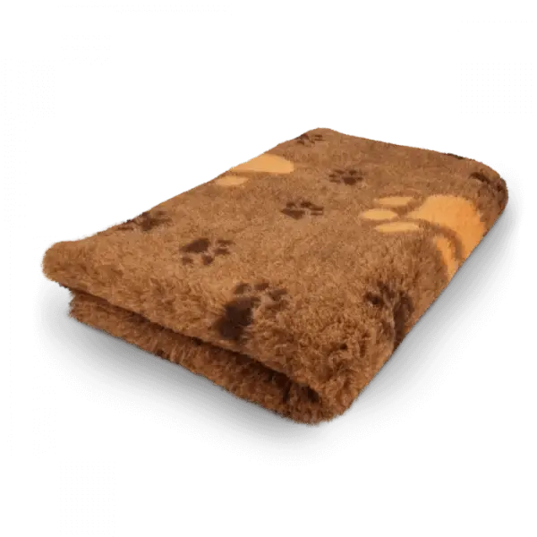 Vetbed | Hundedecke 3 Farbig Braun | Anti - Rutsch| Floorhöhe 28mm - Mypuppystore #