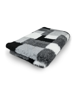 Vetbed Hundedecke Floorhöhe 28mm | 3 farbig grau | Anti - Rutsch| - Vetbed Hundedecke 28mm