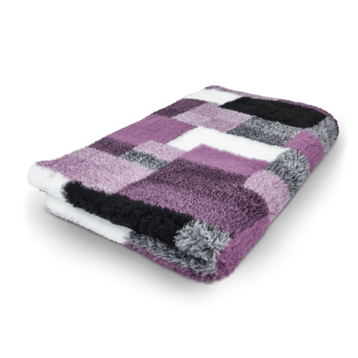 Vetbed Hundedecke Floorhöhe 28mm | 3 farbig Lila | Anti - Rutsch| - Vetbed Hundedecke 28mm