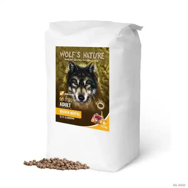 Wolf's Nature Wilder Büffel | Trockenfutter - Hundefutter