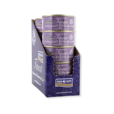 10 x 70g Dosen Fish4Cats Finest Katzenfutter - Geschmacksauswahl Lucky-Pet