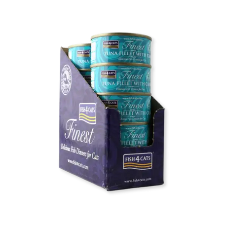 10 x 70g Dosen Fish4Cats Finest Katzenfutter - Geschmacksauswahl Lucky-Pet