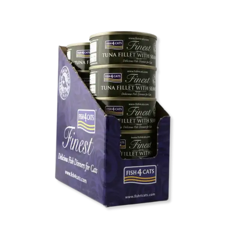 10 x 70g Dosen Fish4Cats Finest Katzenfutter - Geschmacksauswahl Lucky-Pet