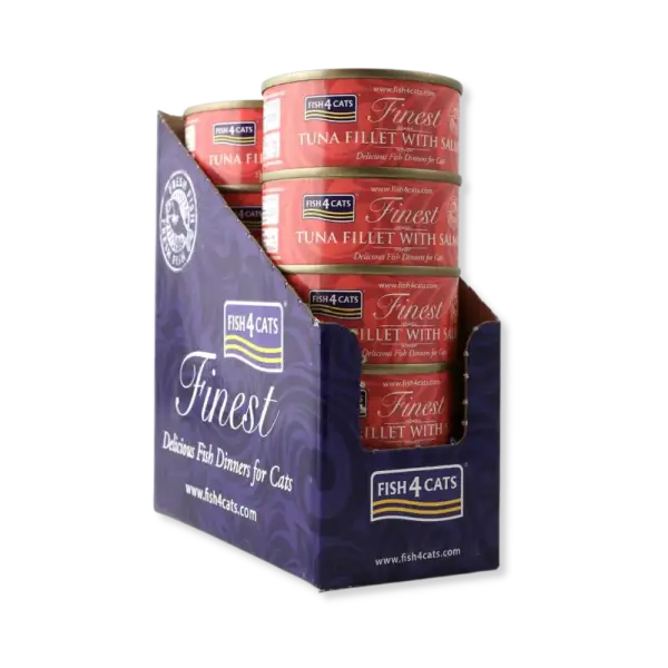 10 x 70g Dosen Fish4Cats Finest Katzenfutter - Geschmacksauswahl Lucky-Pet