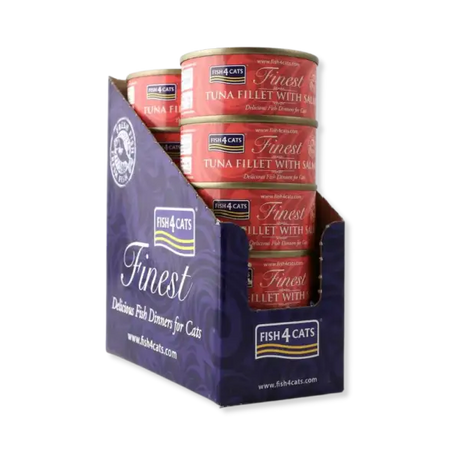 10 x 70g Dosen Fish4Cats Finest Katzenfutter - Geschmacksauswahl Lucky-Pet