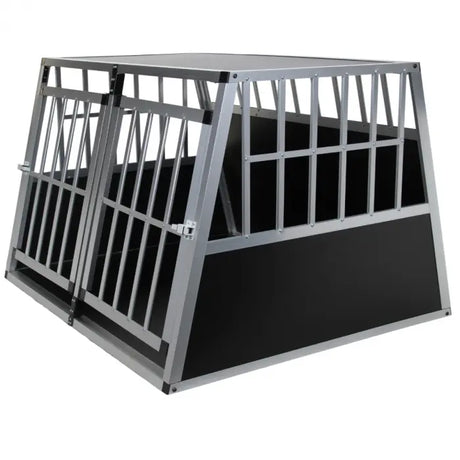 Hundebox Auto | Transportbox Doppeltür 89x69x50cm Topmast