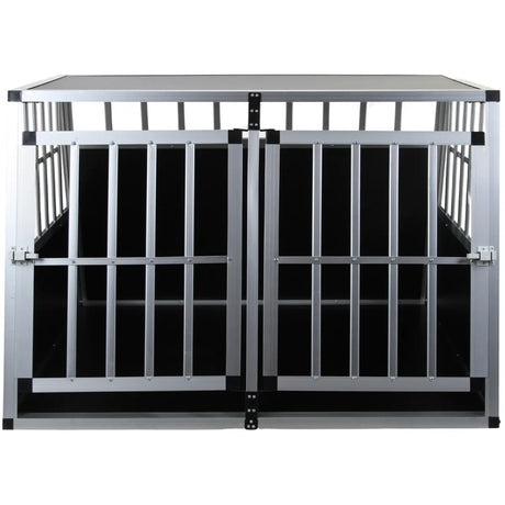 Hundebox Auto | Transportbox Doppeltür 89x69x50cm Topmast