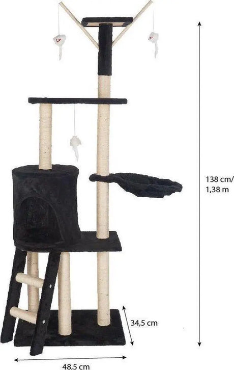 Kratzbaum Sara - schwarz Topmast