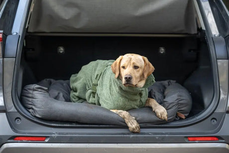 Hunde Bademantel Medea X - olive Wolters