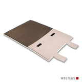 Reisedecke für Hunde 100x70 cm Champagner/Trüffel | Wurfkiste24