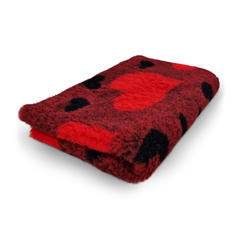 Vetbed | Hundedecke rote Herzen Topmast