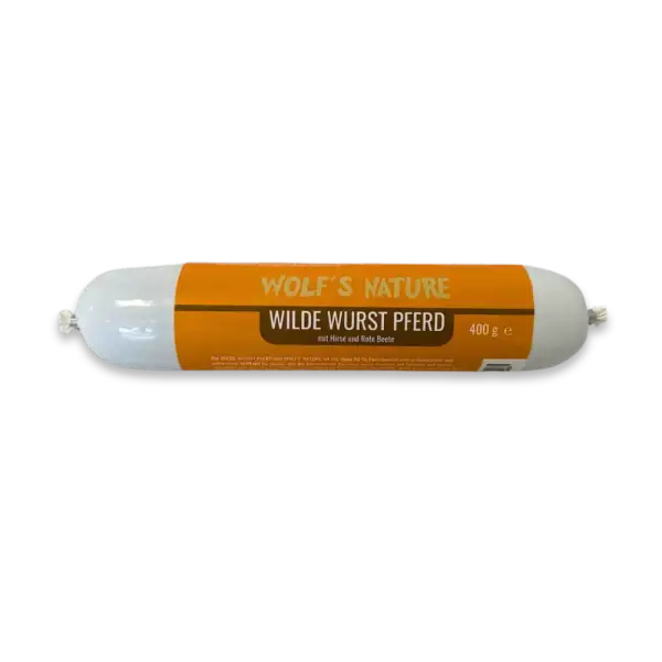 Wolf´s Nature ® Wilde Wurst Pferd Lucky-Pet