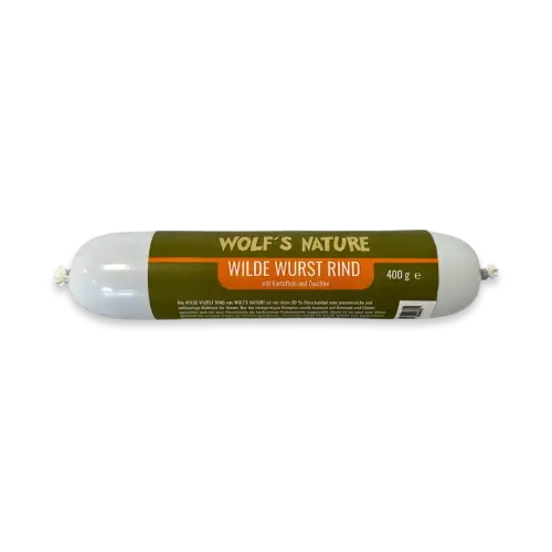 Wolf´s Nature ® Wilde Wurst Rind Lucky-Pet