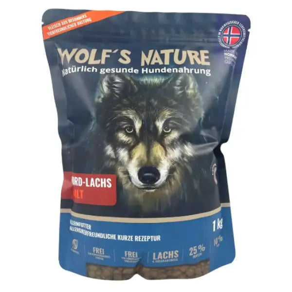 Wolf's Nature Fjord - Lachs Adult | Trockenfutter - Hundefutter